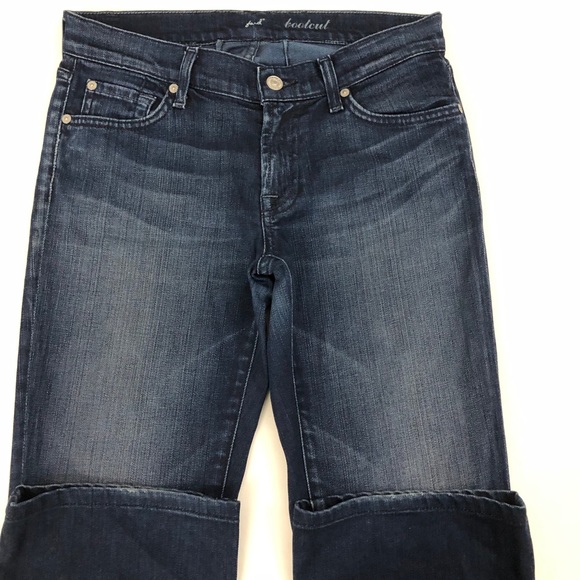 7 For All Mankind l Sz 28 l Classic Boot Cut Jeans - Picture 8 of 14